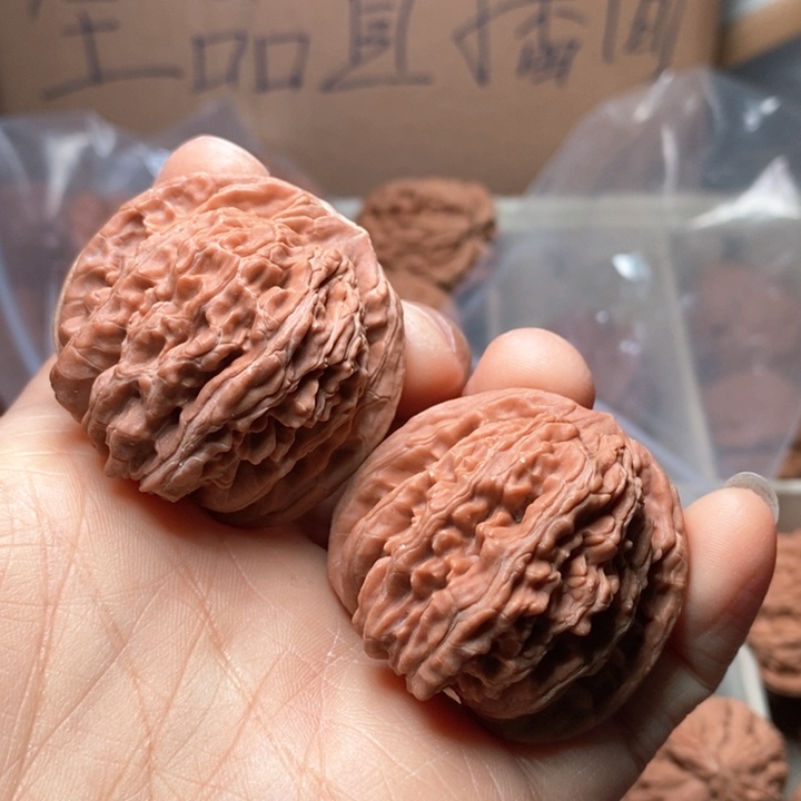 文玩核桃吊坠四座楼