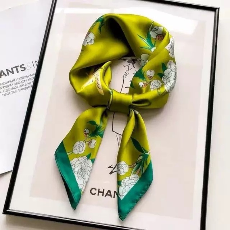 Y155【鸟语花香】经典百搭丝巾