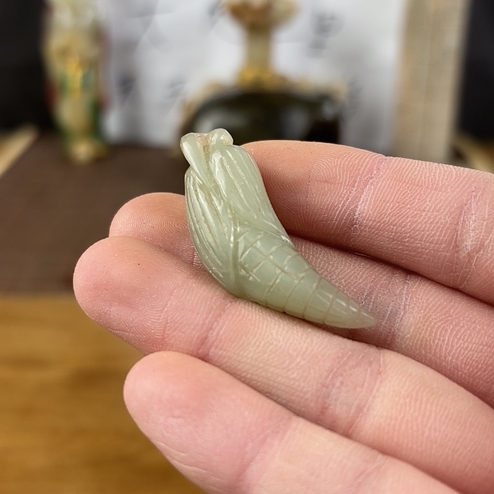 和田玉挂件未镶嵌森***歌