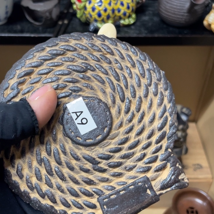 大*树紫砂中古工艺品摆件