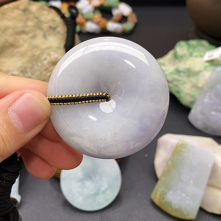 翡翠颈饰未镶嵌挂件