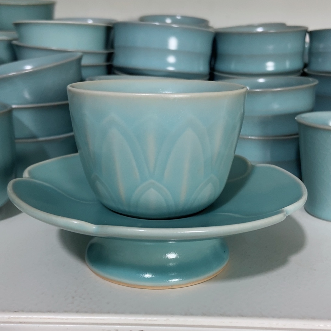 原产地原矿汝瓷～茶器