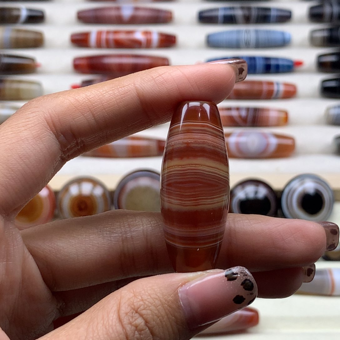 玛瑙/玉髓手链未镶嵌阿**得