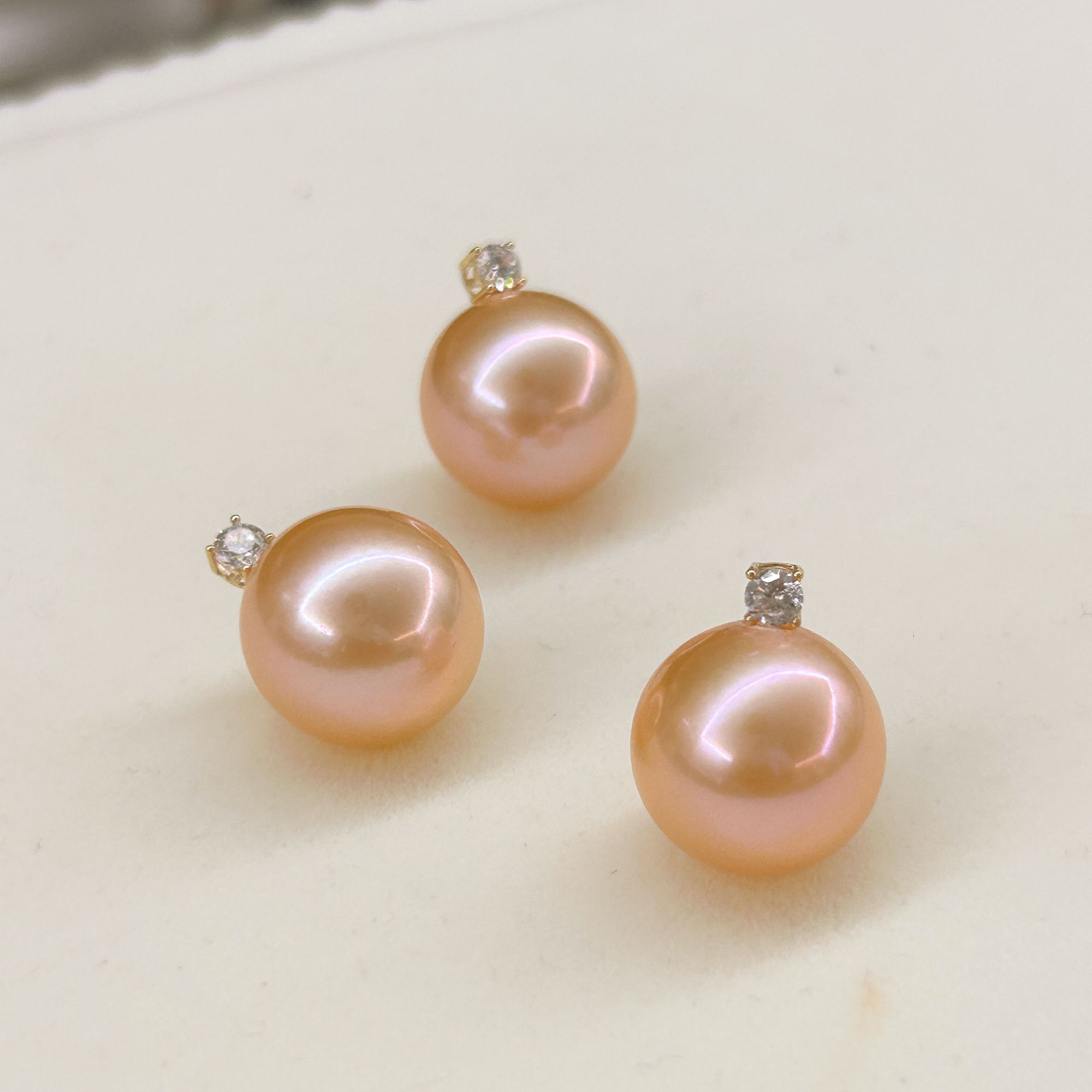 稀有色大龙珠吊坠 13-14mm 18K金 （多样性发一）SD031（赠链）