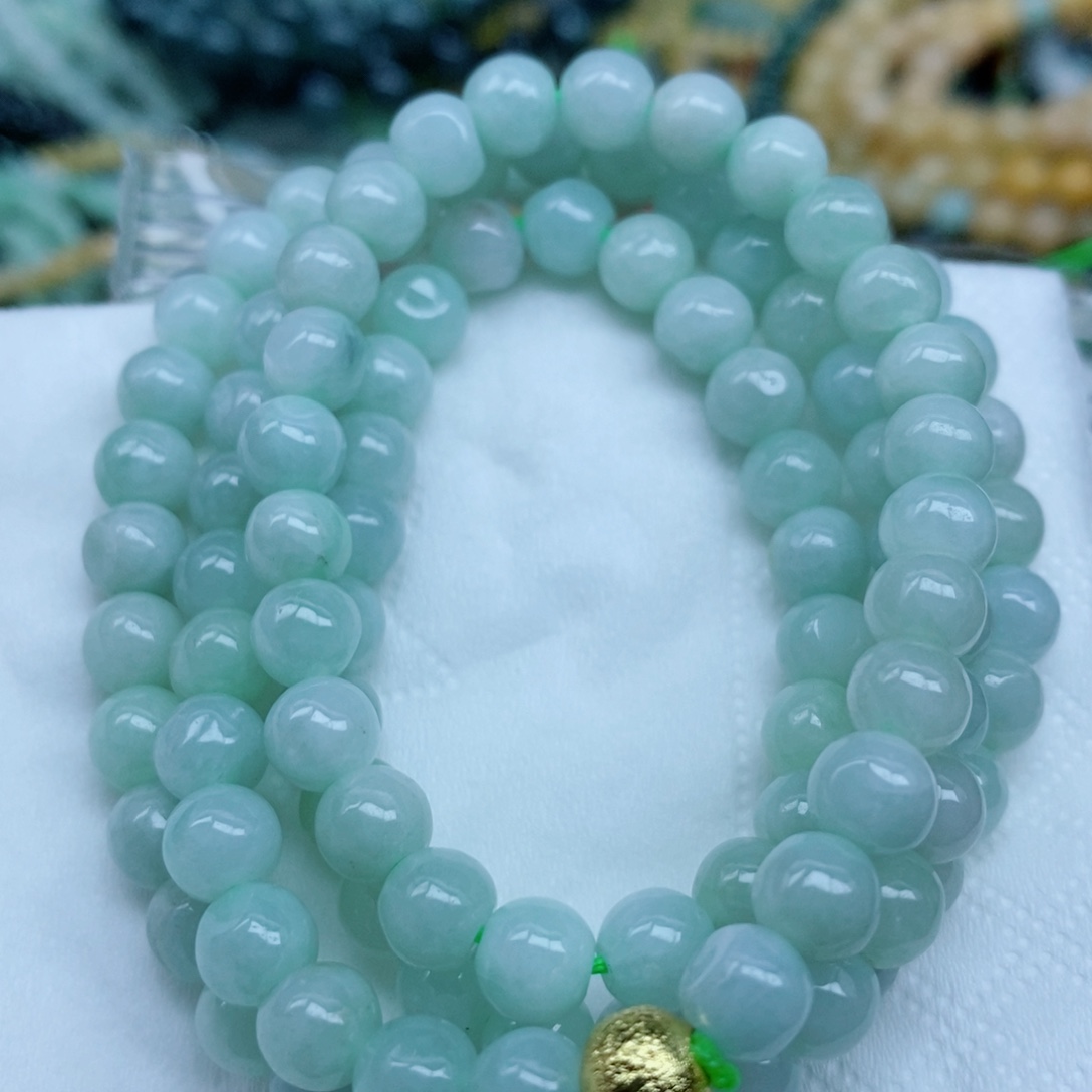 翡翠未镶嵌颈饰翡翠批发