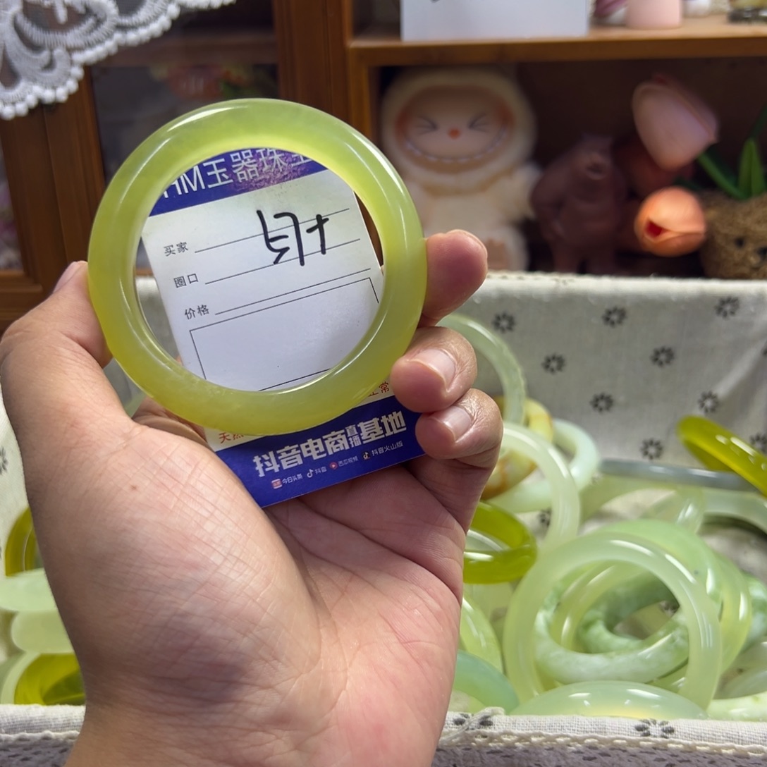 未镶嵌蛇纹石玉手镯615