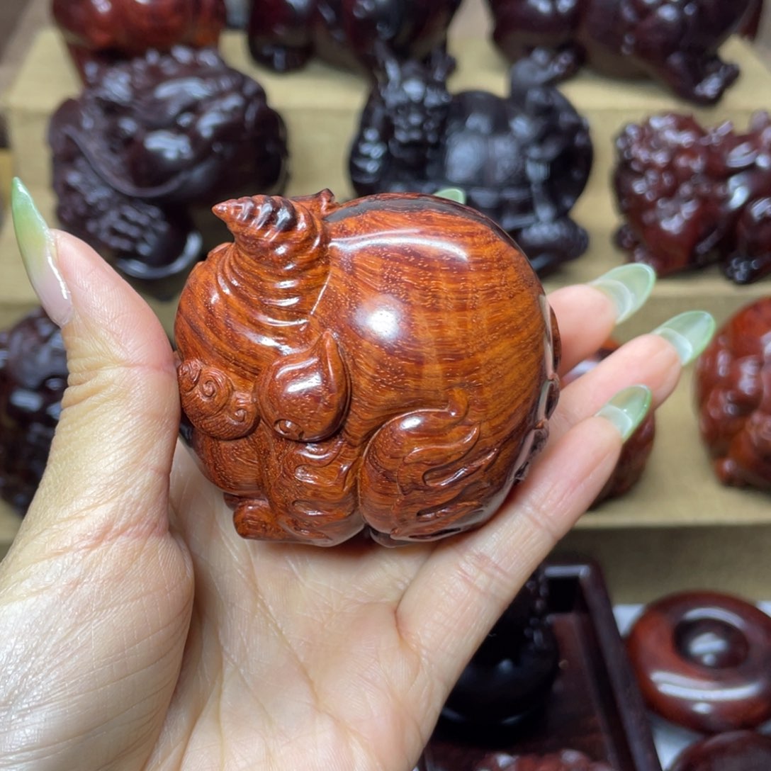 檀香紫檀（小叶紫檀）闪*谛听