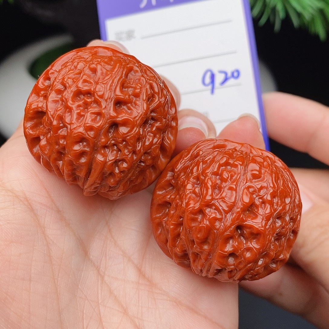 把件文玩核桃37血麒麟920