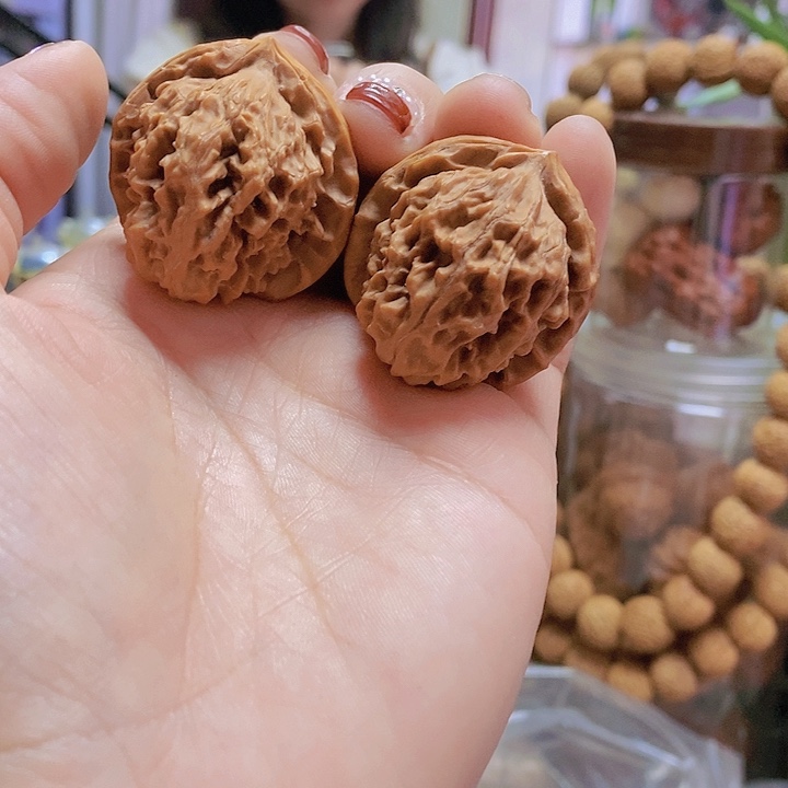 【闪购商品】文玩核桃把件38蓟县元宝