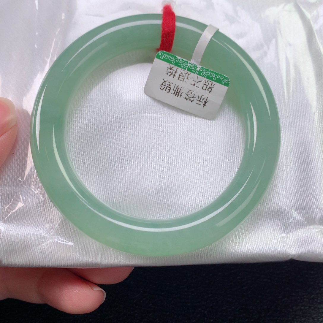 未镶嵌手镯翡翠缅甸天然翡翠手镯5556