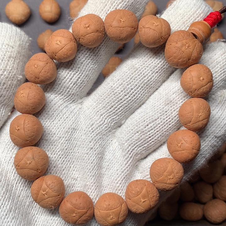 凤眼菩提吊坠15mm尼泊尔梅花龙眼手串