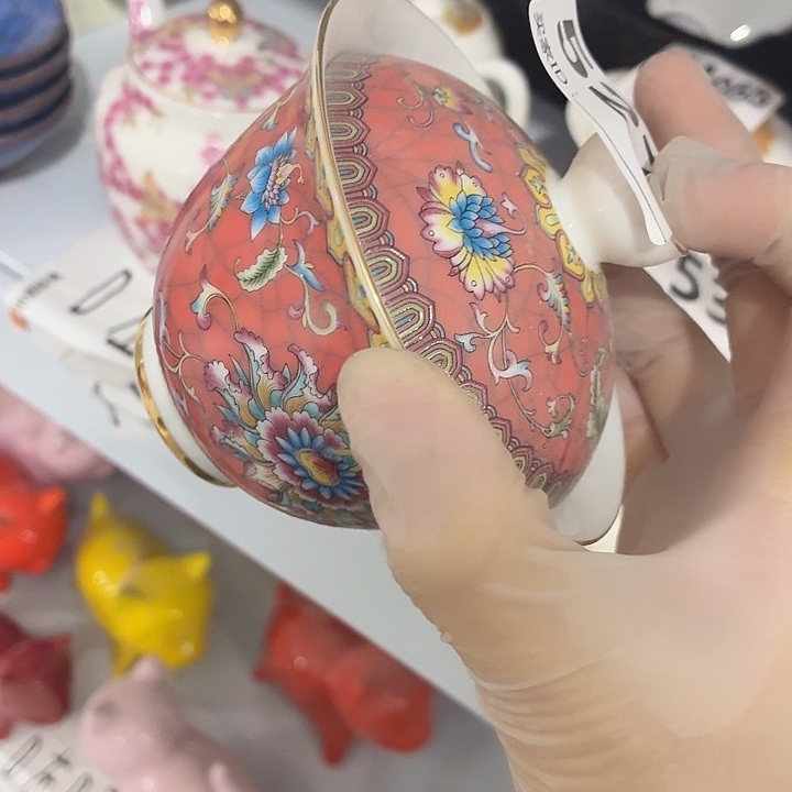 茶具微暇，介意勿拍