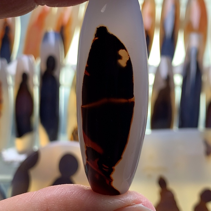 未镶嵌颈饰玛瑙/玉髓4有瑕