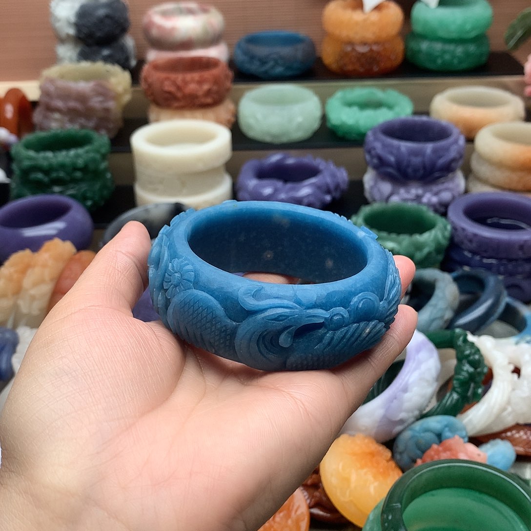 毛衣链未镶嵌石英质玉老****修