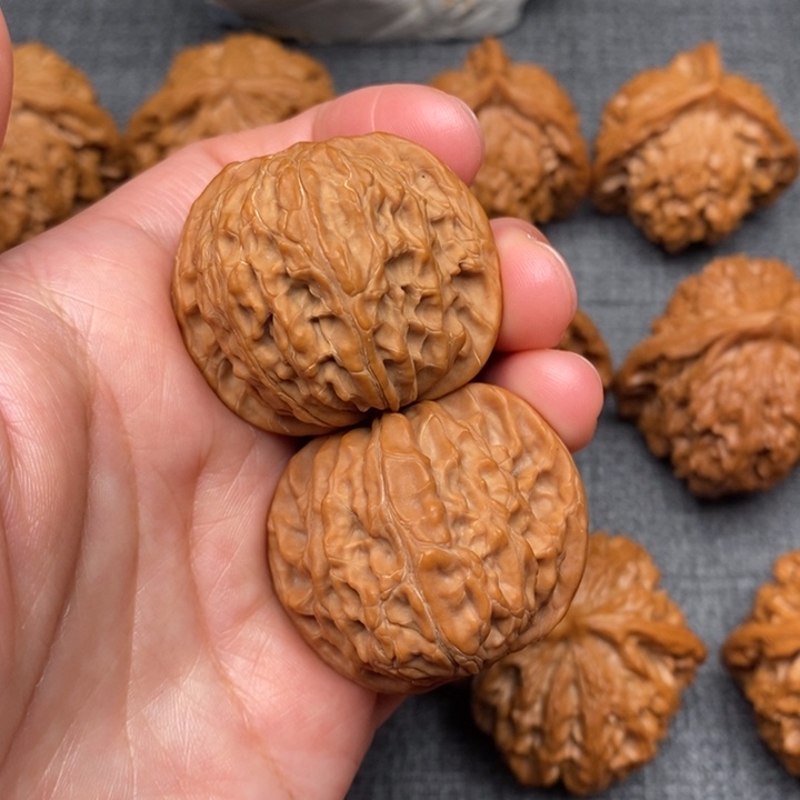 吊坠文玩核桃全品38磨盘