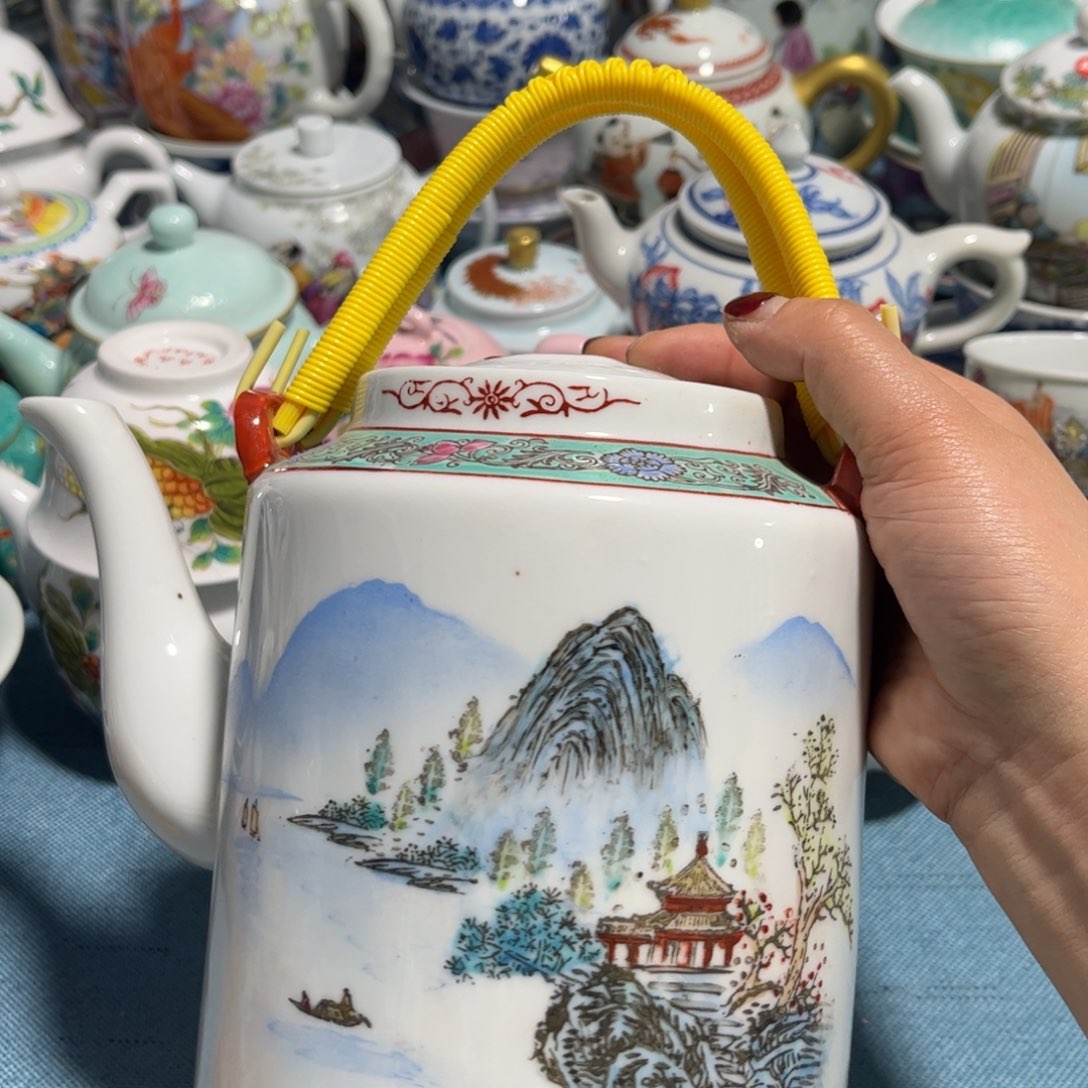 景德镇陶瓷手工手绘爱****搭