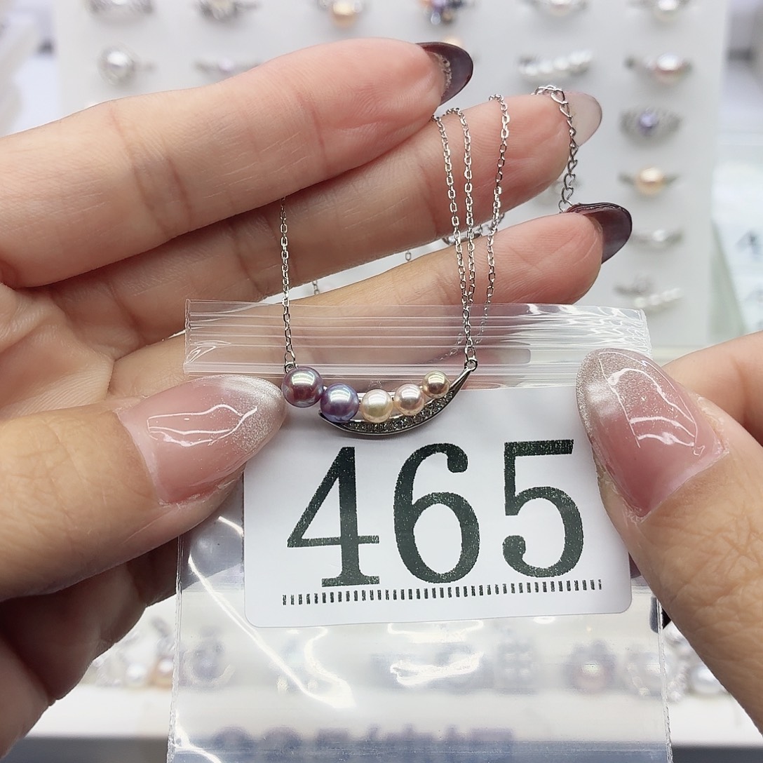 凤***凰珠宝奇石银S925镶嵌淡水珍珠465拍2发1