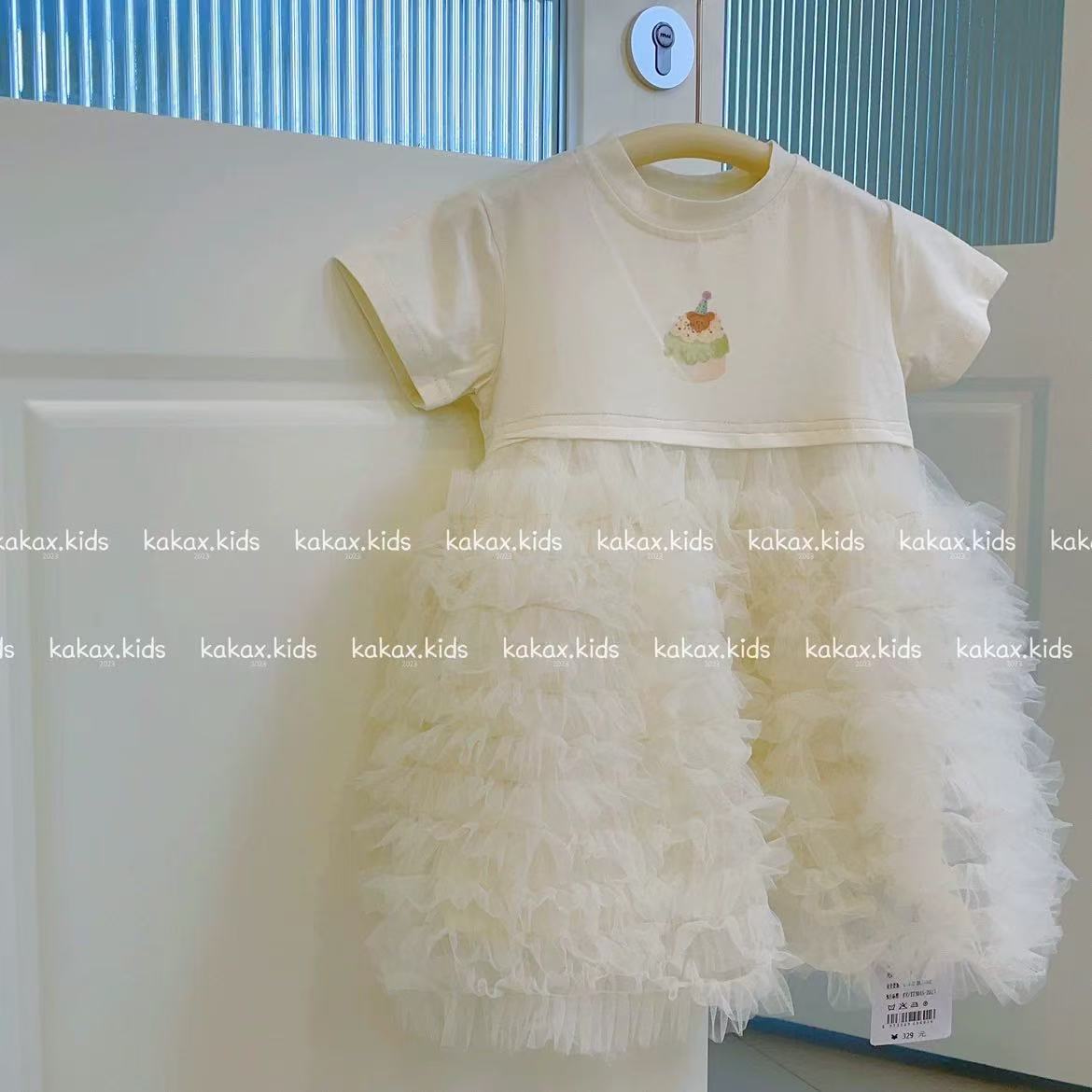 韩版童装2024秋冬款女童公主裙洋气拼接女宝宝连衣裙儿童裙子