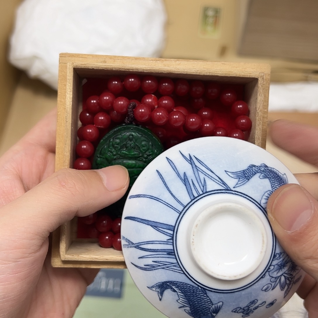 B瓷片工艺赏玩器物下单即认可多样性发其一
