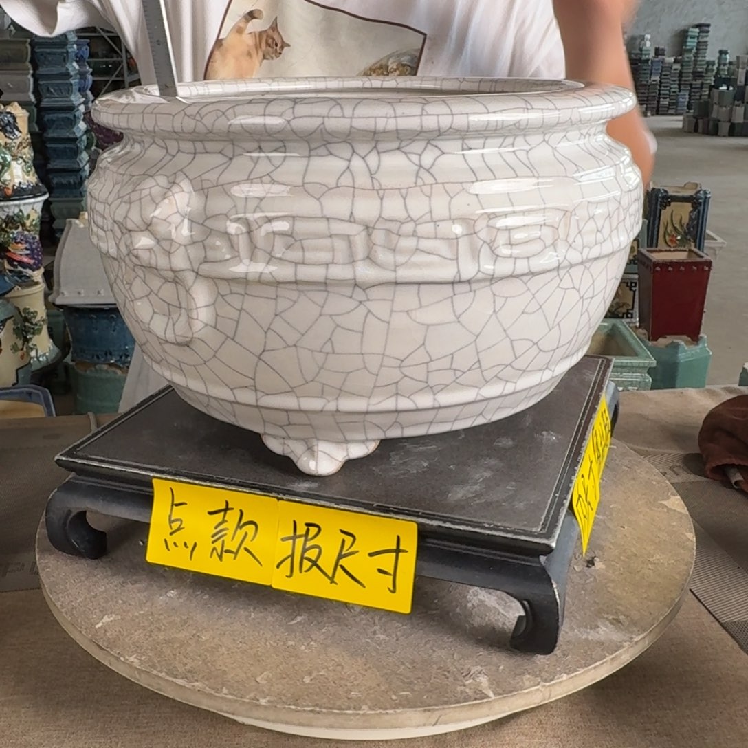 。一风堂石湾花盆 内26*18