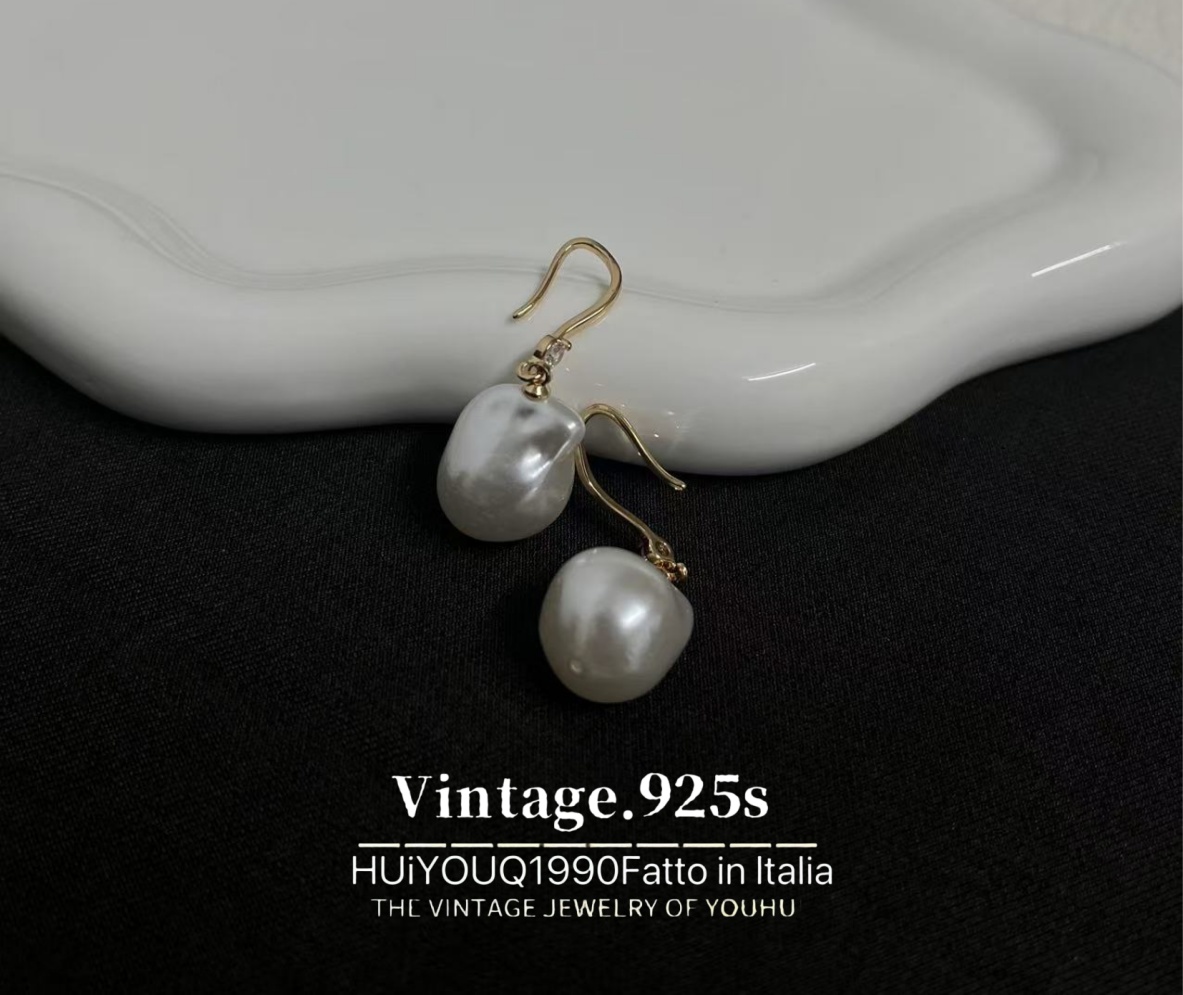 2027法式宫廷风耳钩款耳坠