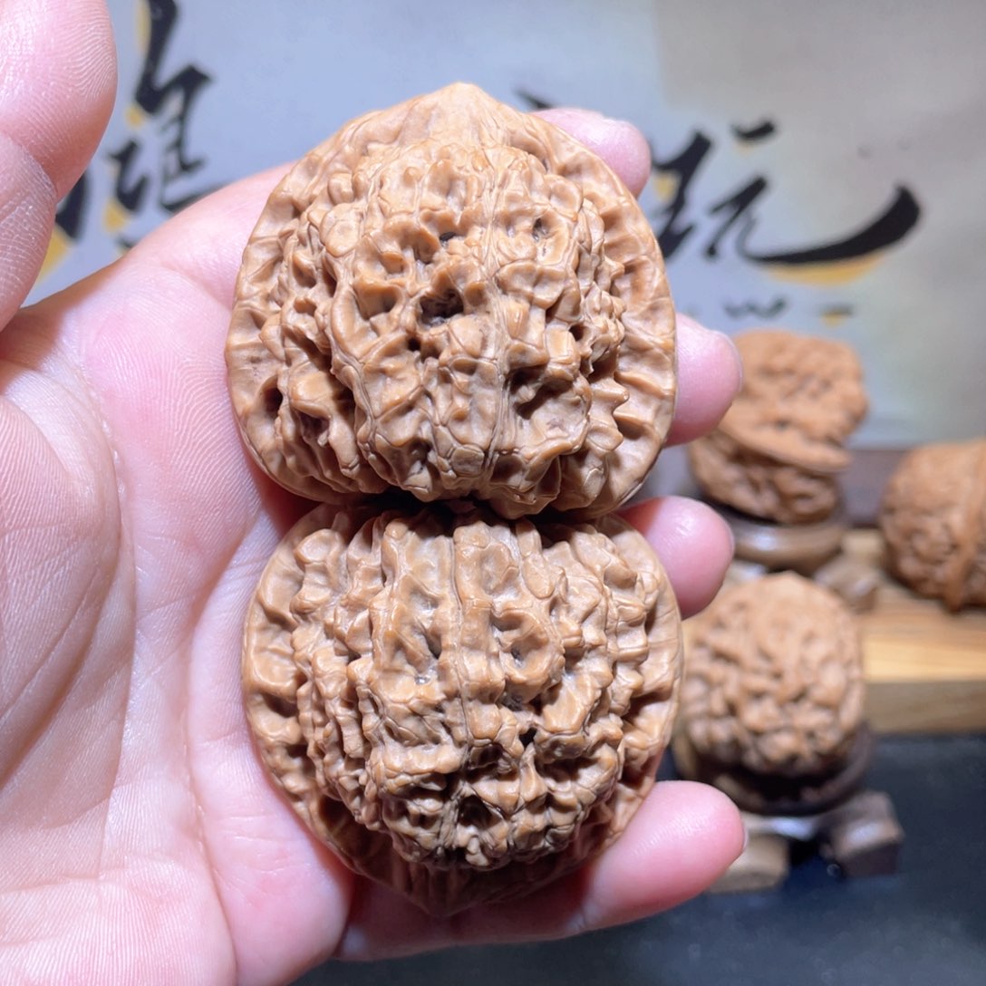 桃核吊坠46蓟县山地官帽