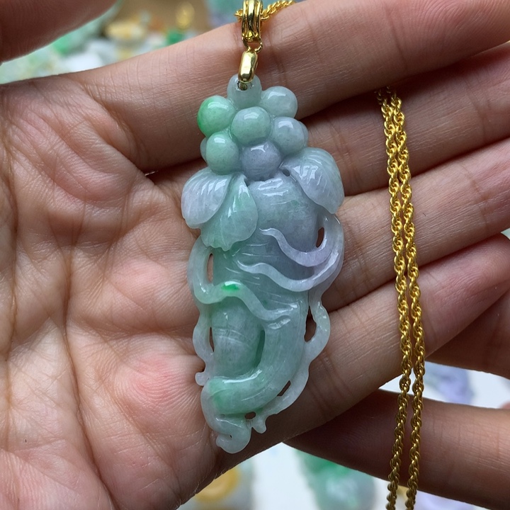 颈饰未镶嵌翡翠翡翠