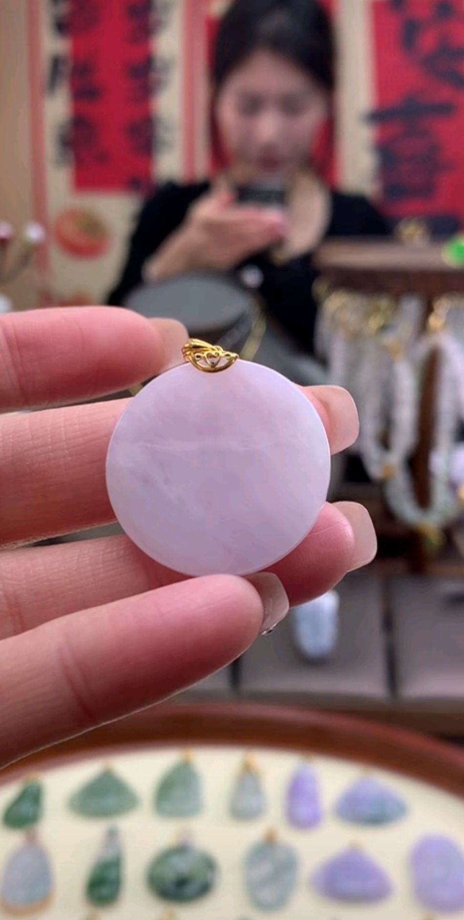 天然缅甸A货吊坠