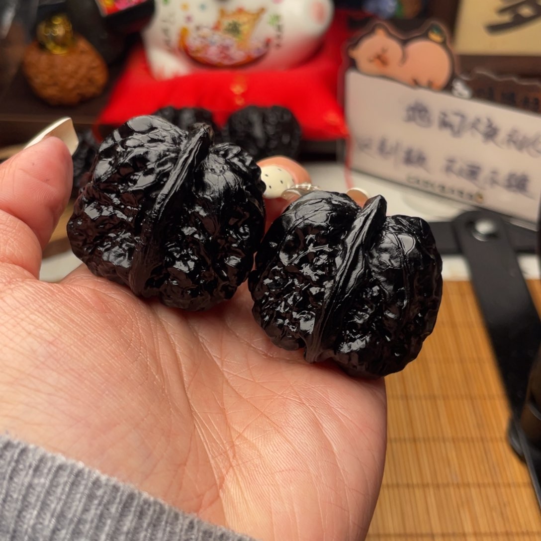 吊坠文玩核桃弯钩蛤蟆