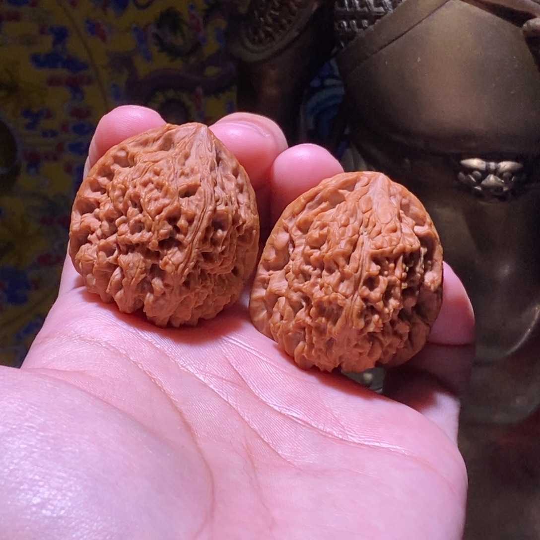 喀***发吊坠文玩核桃全品37福利品