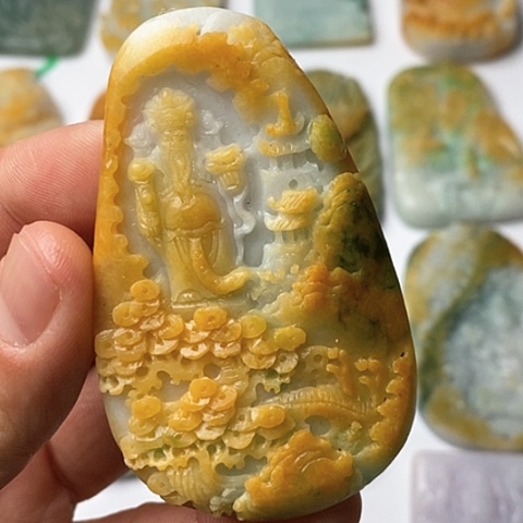 定制翡翠未镶嵌翡翠