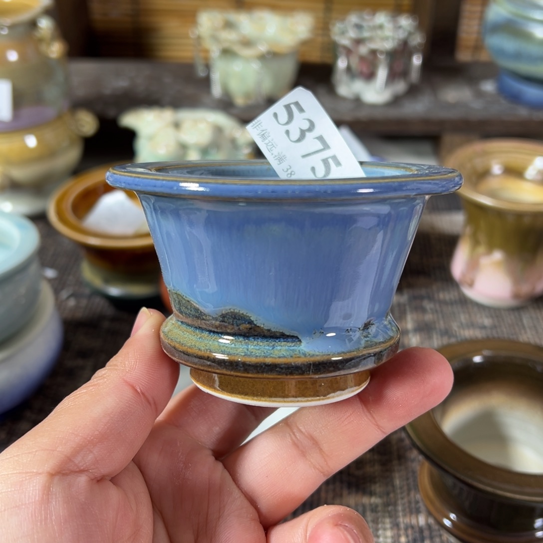 陶瓷景德镇手工花盆