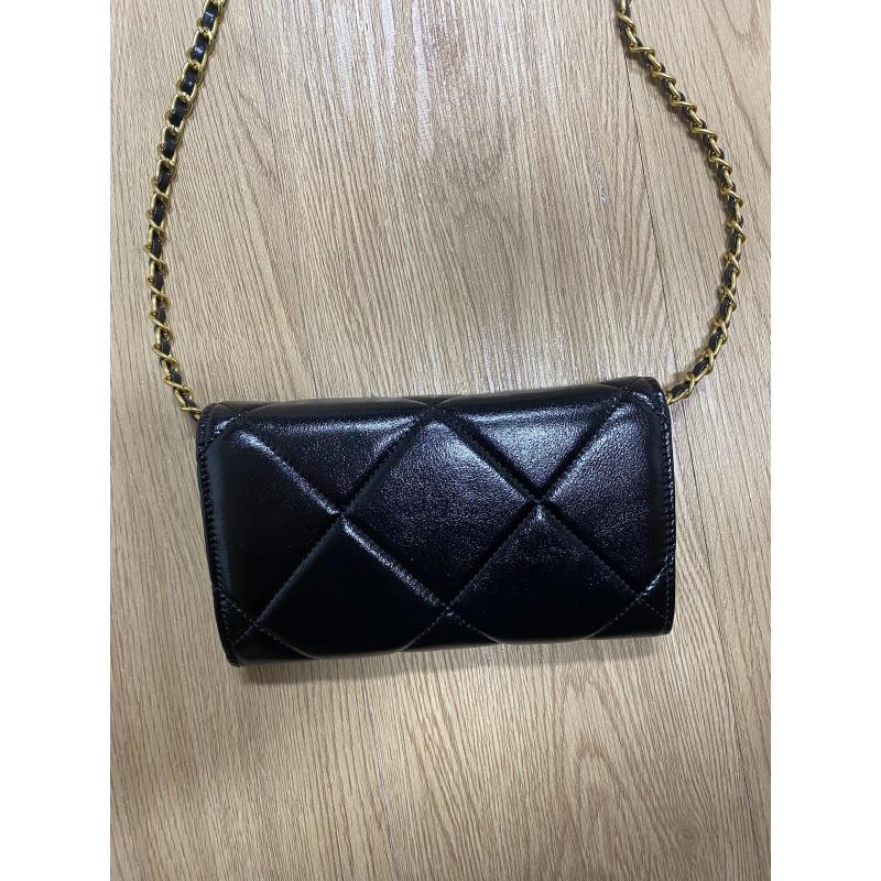 时尚潮流真皮女包斜跨包手提包小钱包 10838 黑色