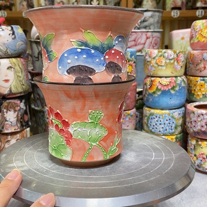 景德镇艺术手绘作品