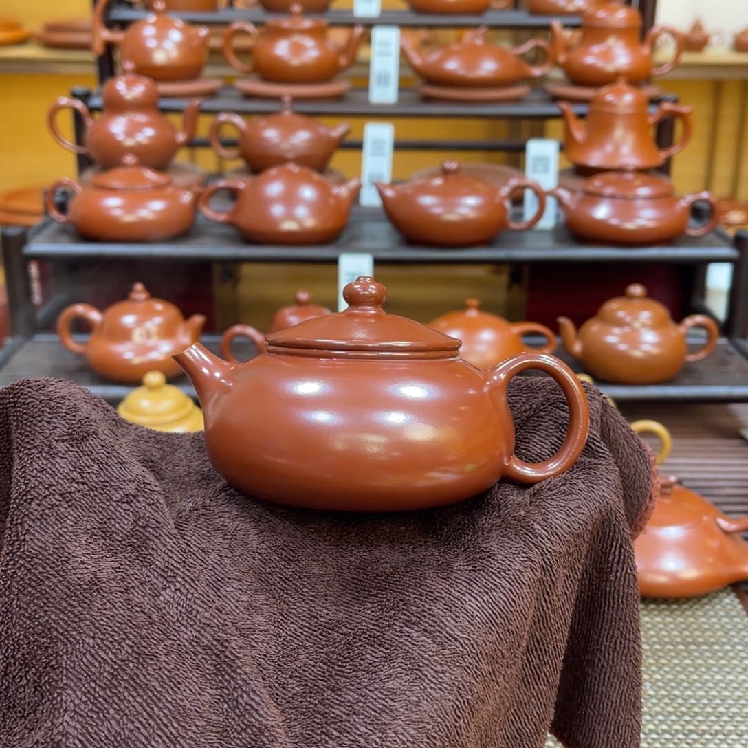 紫砂茶壶寒江160cc