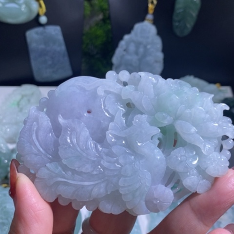 【闪购商品】颈饰未镶嵌翡翠凤凰