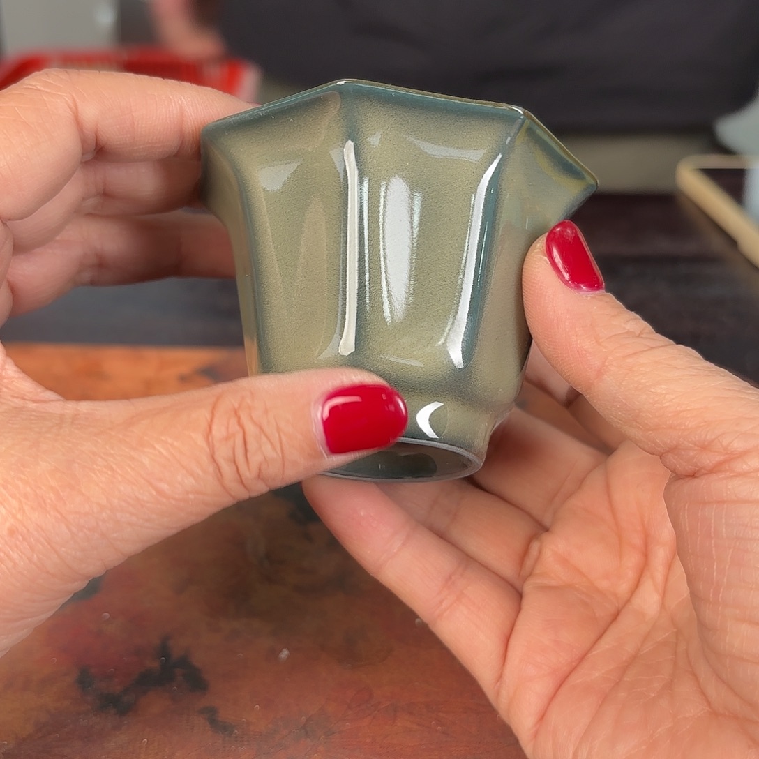龙泉云间青瓷小米茶器