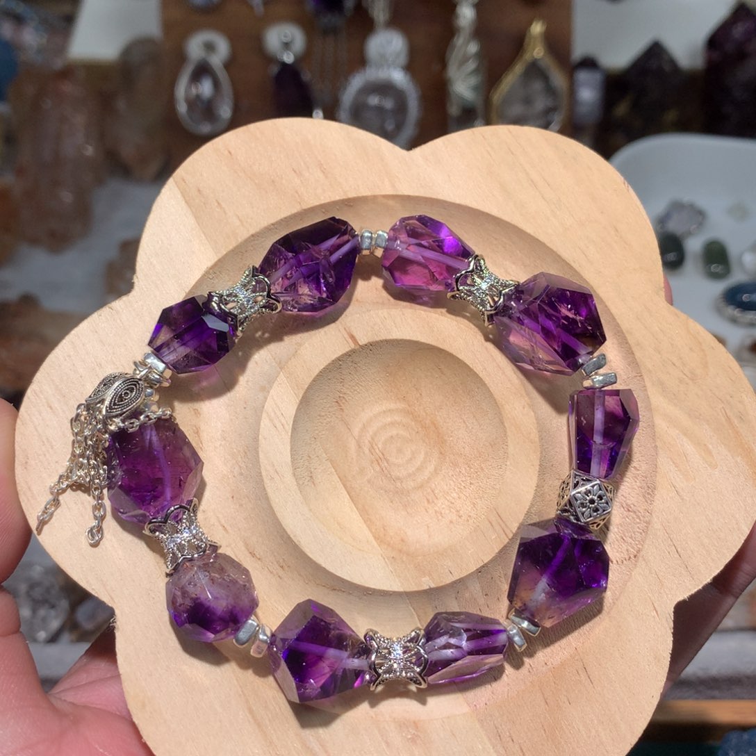 水晶超七紫水晶未镶嵌