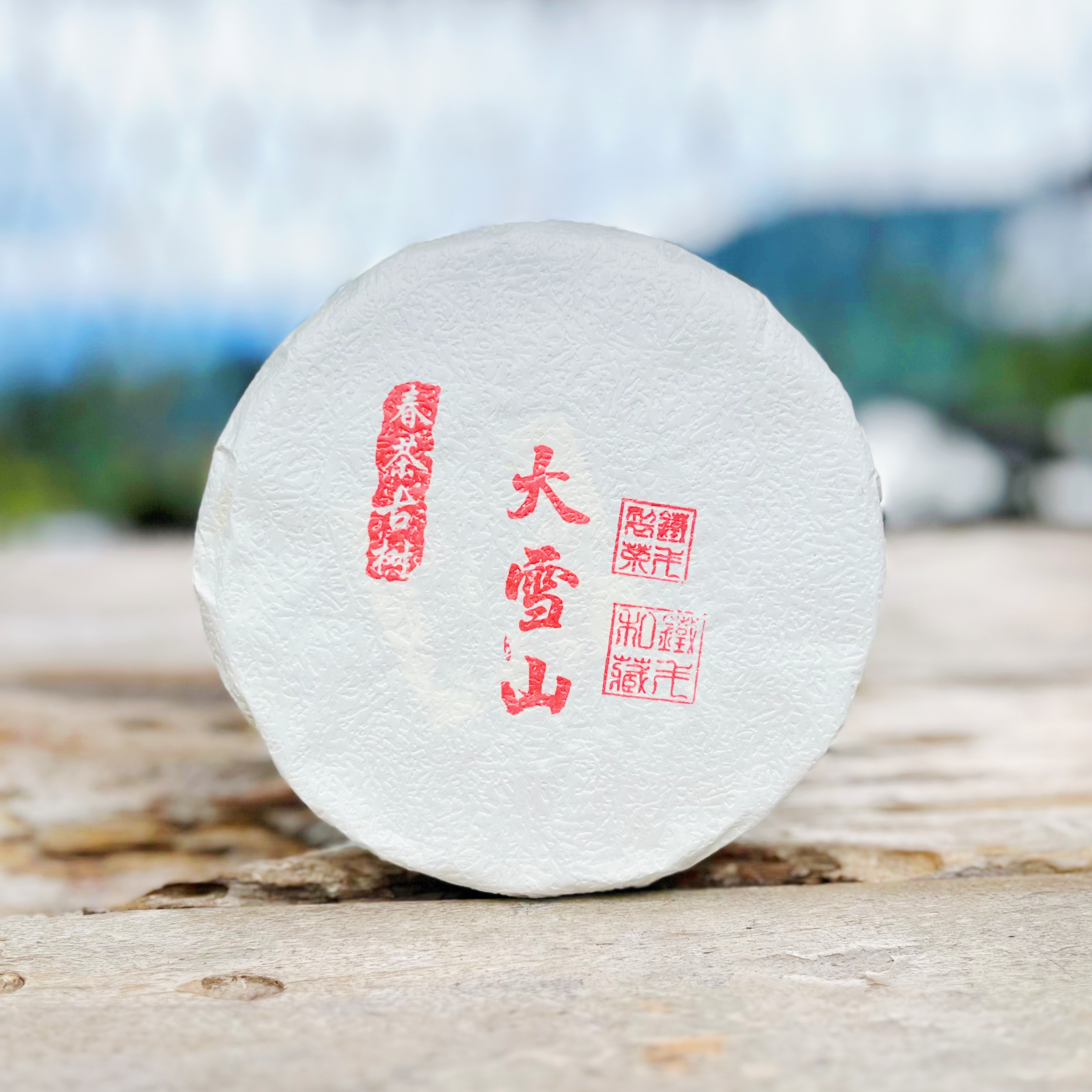 2022 年 大雪山春茶古树 200克饼克 普洱茶生茶