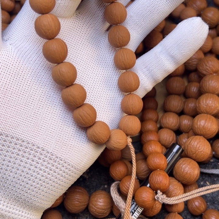 7***哥吊坠猴头核桃原皮聚宝盆183.2精卡不打底