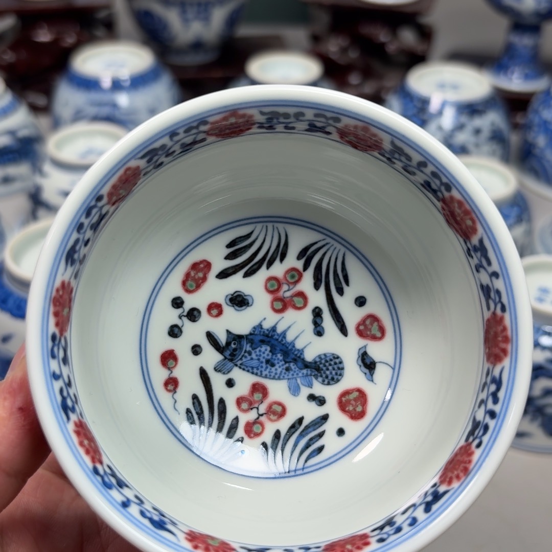 杯子景德镇陶瓷艺术品77899