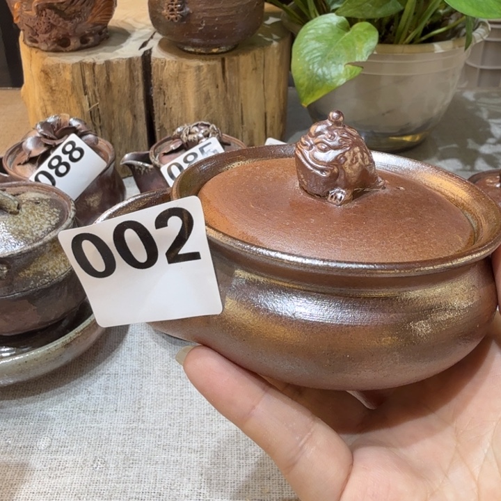 土***质陶盘精品柴烧福利放漏