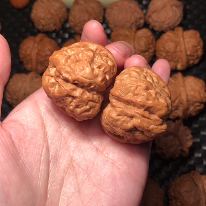 文玩核桃把件四开40