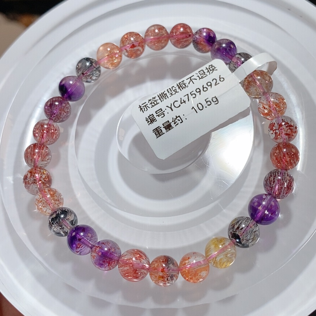 水晶手链未镶嵌F仙女超七6.6