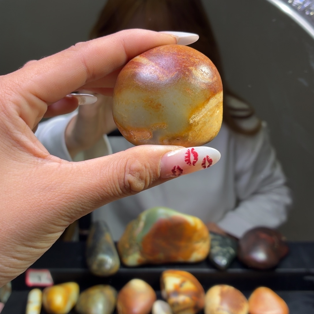 和田玉未镶嵌挂件96.8