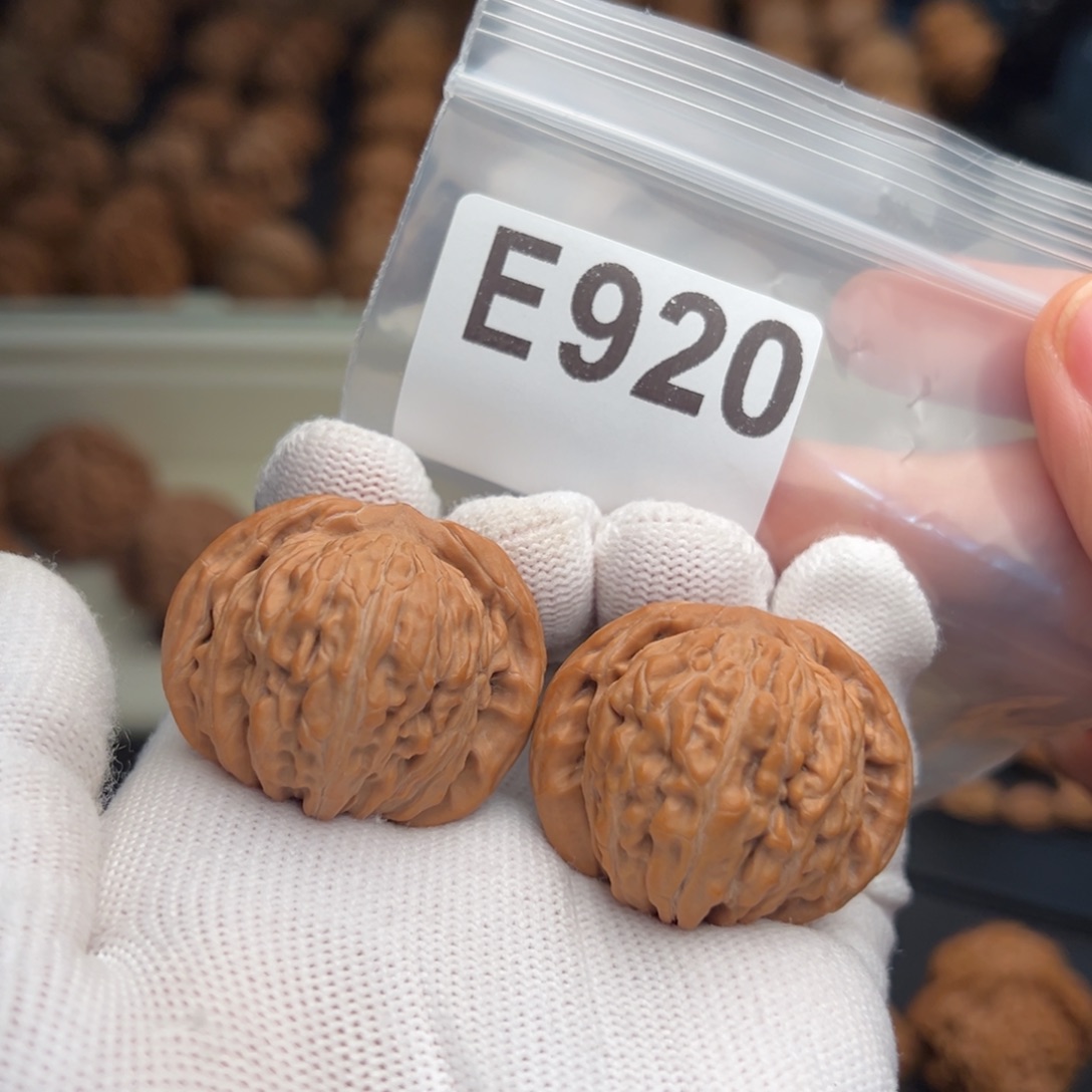 文玩核桃手串E920球楼36