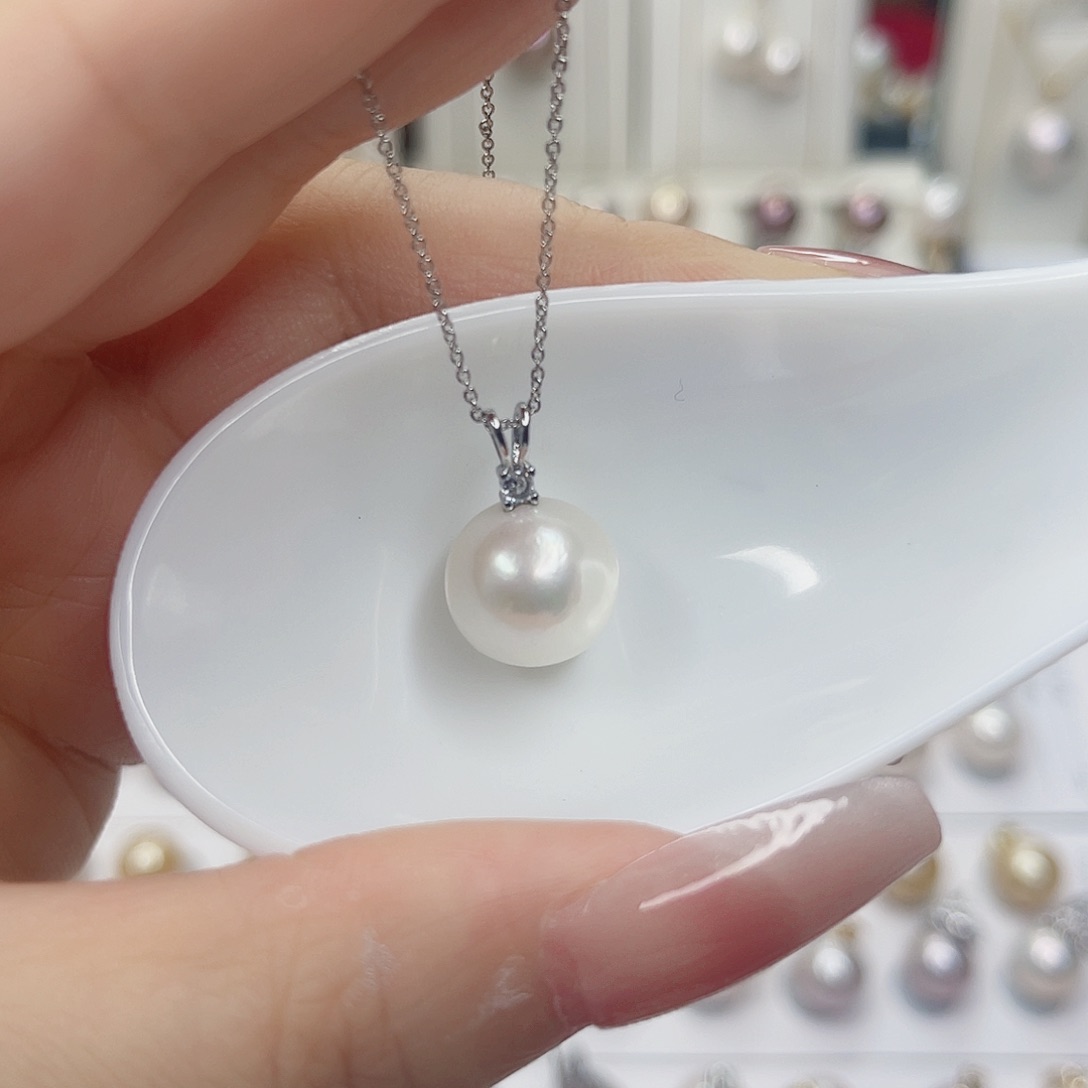 淡水珍珠合金吊坠(赠链)