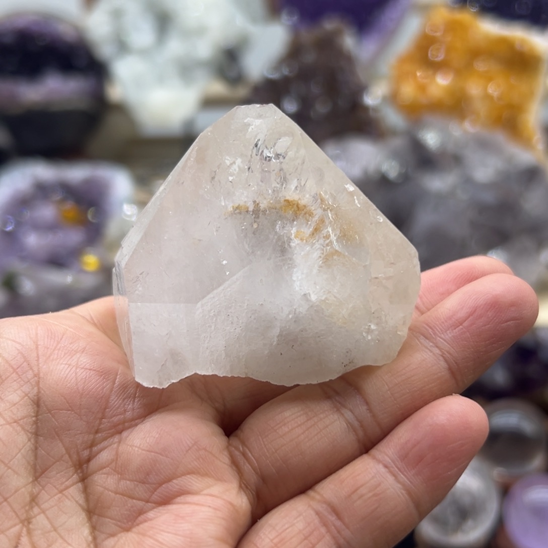 水晶未镶嵌珠宝半成品