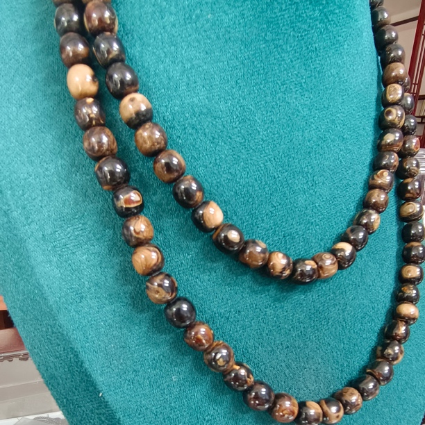 【千层血妖六级+++】血柳108*0.8木雕精品多圈项链