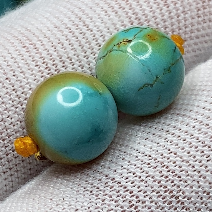 绿松石未镶嵌天然原矿 地大质检